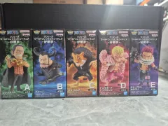 ONE PIECE ワールドコレクタブル 25周年 記念 敵5種 日本国内限定 金猫 正規品