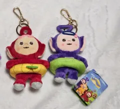 テレタビーズ チューブ ぬいぐるみ キーホルダー (ポー パープル)