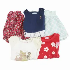 メゾピアノ mezzo piano ハッカキッズ hakka kids ベベ BeBe 5点セット ワンピース スカート スウェット 110cm マルチカラー 0612