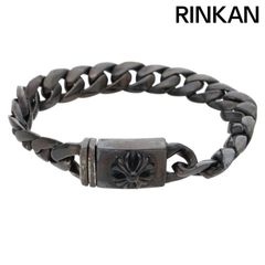 インボイス付き！クロムハーツブラックトルマリンビーズブレスレット10