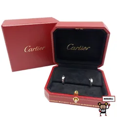 84.Cartier ミニラブ ピアス 【店舗併売品】