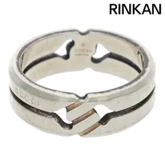 グッチ  314011 ノットシルバーリング メンズ 17/16号