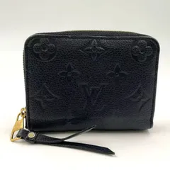 LOUIS VUITTON ジッピーコインパース モノグラムアンプラント モノグラムアンプラント ノワール  RFID対応 レザー ブラック コインケース M60574