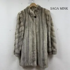 サガミンク 金サガ ミンク ファー コート 毛皮 オーバーサイズ 名前入り レディース - ISItems【USED】【古着】【中古】50150906