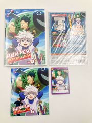 ♪) DVD HUNTER×HUNTER ハンター×ハンター 2011 Vol.6 [初回限定版