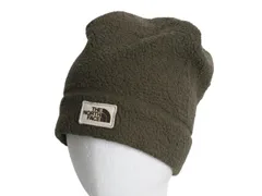 【お得なクーポン配布中!】 ノースフェイス パイル フリース キャップ レディース フリーサイズ 古着 帽子 アウトドア ビーニー ワッチ ワンポイント ボア シンプル 緑