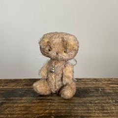 ハンドメイド テディベア アートドール 国内作家様 こぐまみたいな子 ｝ ぬいぐるみ 作家 ねこ テディベア ハンドメイド