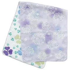 (Styleneo) タオル手ぬぐい 手拭い タオル 京都 手拭い ジャパニーズスタイル 手ぬぐい 首 に 巻く 夏 88×34cm 素材 綿100％ (こでまり)