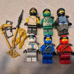 LEGOブロックニンジャゴー シーズン8 マスターズ ミニフィギュア + 武器 セット