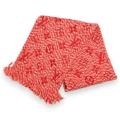 ルイヴィトン エシャルプ・ロゴマニア ミックス マフラー Bランク lv8832dd