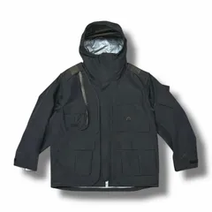 参考上代159500円 未使用 WHITE MOUNTAINEERING 25AW GORE-TEX LUGGAGE MOUNTAIN PARKA ゴアテックス マウンテンパーカー ホワイトマウンテニアリング BK2573201 ブラック 3 （6746M）