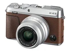 【中古】富士フイルム(FUJIFILM) ミラーレス一眼カメラ X-E3単焦点レンズキット ブラウン X-E3LK23F2-BW 中古】富士フイルム(FUJIFILM) ミラーレス一眼カメラ X-E3単焦点レンズ