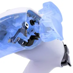 eXtremeRateマイクロスイッチ-ps5コントローラーBDM-010&BDM-020 ショルダーボタンに対応用ストロングバージョンタクタイルクリッキーヘアトリガーキットV2、人間工学に基づいたマイクロスイッチL2R2ボタンとタクタイルスイッチL1R1ボタ