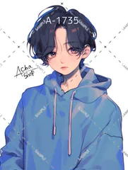 A-1735 メンズ ステッカー sticker 素材 コラージュ collage シール achashop