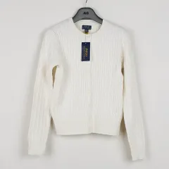 ガールズXL ポロラルフローレン キッズ ケーブル カーディガン 出品