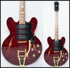 Epiphone Riviera Custom P93 セミアコ ハードケース付 - メルカリ