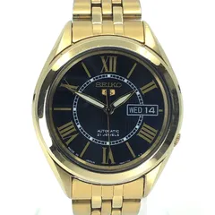 SEIKO セイコー／セイコー5 7S26-03V0／自動巻き／ステンレス／ゴールド・ブラック