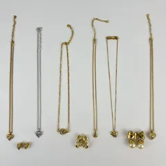 【中古】Nina Ricci ニナリッチ アクセサリー ネックレス イヤリング 9点セット ヴィンテージ レディース【中古美品】HIBUOCHI VINTAGE