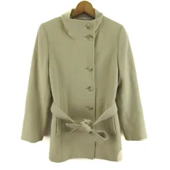 ジェラールダレル ショートコート ジャケット アンゴラ混 アウター 東京スタイル レディース 11サイズ ベージュ GERARD DAREL 【中古】のサムネイル