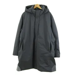 ユニクロ ダウンジャケット ジャンパー アウター ハイブリッドダウンコート 大きいサイズ メンズ XXLサイズ グレー UNIQLO 【中古】