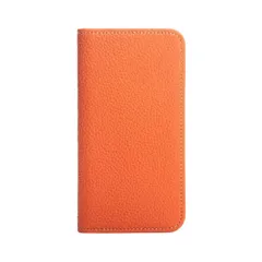 新品 HANATORA iPhone11ProMax ケース 手帳型 本革 スマホケース スマホ スタンド コードホルダー 付き シュリンクカーフレザー ギフト マグネットなし オレンジ PH-11ProMax-Orange ギフト 誕生日ギフト 女性 彼女