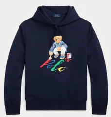 POLO RALPH LAUREN メンズ　ポロベア フリースフーディ　スウェットパーカー