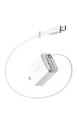 Anker Nano Charger (35W, 巻取り式 USB-Cケーブル) ホワイト USB PD USB-C 急速充電器【PSE技術基準適合】iPhone 17シリーズ MacBook Air Galaxy Android スマートフォン ノートP★m