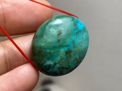 TK68 大粒 通穴 天然 ターコイズ トルコ石 ルース ネックレス ペンダント TK68 大粒 通穴 天然 ターコイズ トルコ石 ルース 裸石 ネックレス