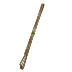 【美品】 帯締め 優品 幾何学 銀糸 ベージュ 正絹 和装小物  【中古】