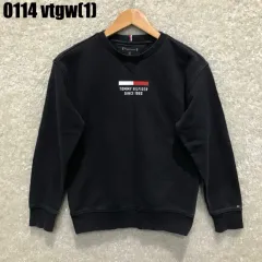 Tommy Hilfiger トミーヒルフィガー ネイビー スウェット Tシャツ キッズ