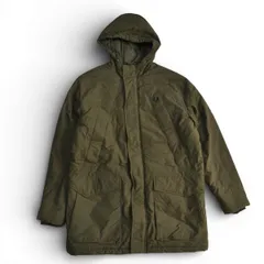 FRED PERRY フレッドペリー ジップスルージャケット PADDED ZIP THROUGH JACKET J9540 サイズM オリーブ メンズ