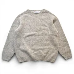 John Tulloch ジョンタロック SC シャギーニット スコットランド製 UNITED ARROWS GREEN LABEL別注 サイズ36 メンズ