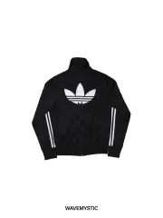 アディダス バックプリント レイヤー ジャージ