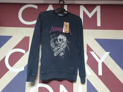 buckaroo レディース ヴィンテージ ドクロ スカル Tシャツ S 90 ブラック