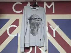 バックルースカルドクロ スウェットTシャツ L 100 グレー