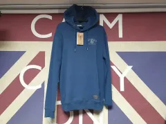 Buckaroo 3段裏毛 フード Tシャツ M 95 ネイビー