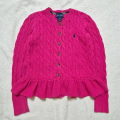 Ralph Lauren POLO RALPH LAUREN ケーブル カーディガン 6X サイズ