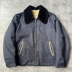 1980's Cotton×Poly Flight JKT Type made in Canada / 80年代 コットン×ポリエステ フライトジャケットタイプ 襟ファー 裏ファー カナダ製