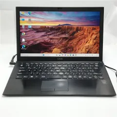 激安 Wi-Fi有 ソニー VAIO ノートパソコン VJP132C11N 中古美品 Core i5 高速SSD 無線LAN Bluetooth カメラ Windows11 Office済 即使用可能
