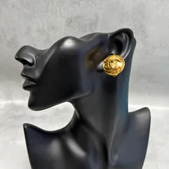 CHANEL シャネル イヤリング ココマーク ラウンド ゴールド 丸型　94P  片耳のみ　ヴィンテージ MADE IN FRANCE