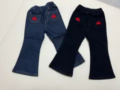 赤ちゃん起毛デニムズボン 100サイズ 新品