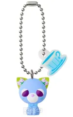 【中古】食玩 キーホルダー ラン 「チョコボーロ お茶犬」