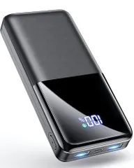 【60000mAh大容量 & 3台同時充電】 急速充電 最大2.4A出力 Type-C入出力兼用&USB-A出力ポートLEDディスプレイ残量表示 低電流対応 スマホ充電器 携帯充電器PSE認証済 マルチ安全回路保護 iPhone/iPad/Android各★m