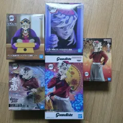 新品) 鬼滅の刃 童磨フィギュア 5種 まとめ グッズ