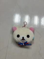 コリラックマ フェイス キーホルダー ぬいぐるみ