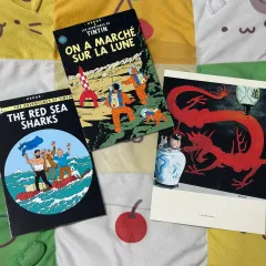 展示「タンタン」×「땡땡」はがき 3種 まとめ