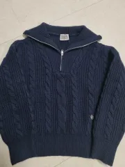 23FW マリテフランソワジルボー ケーブル ジップアップ ニット (コ・ユンジョン 着用)