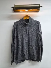 XL/105) Calvin Klein カルバン・クライン CKJ ハーフジップアップ ニット 出品