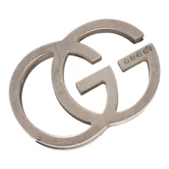 【中古】 GUCCI グッチ  マネークリップ   インターロッキングG マネークリップ SV 24006823 UY