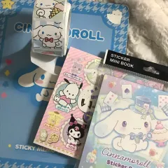 シナモロール サンリオ ステッカーブック + ステッカー ポストイット
